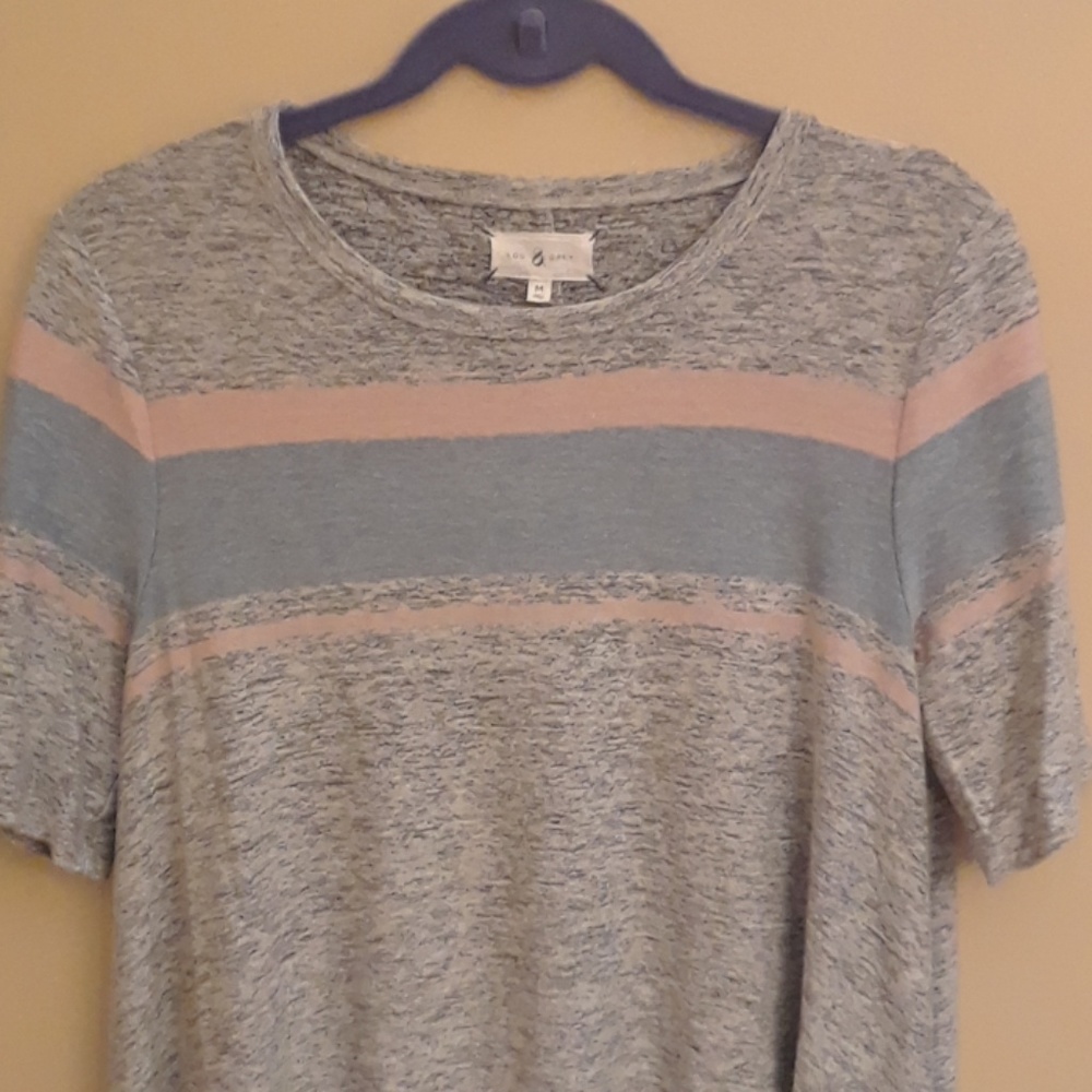 Lou and Grey medium gray dress